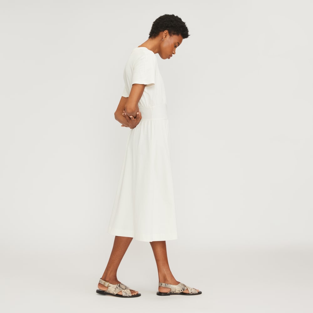 The Organic Cotton Waisted Dress | Canvas Everlane The Organic Cotton Waisted Dress | Canvas Everlane