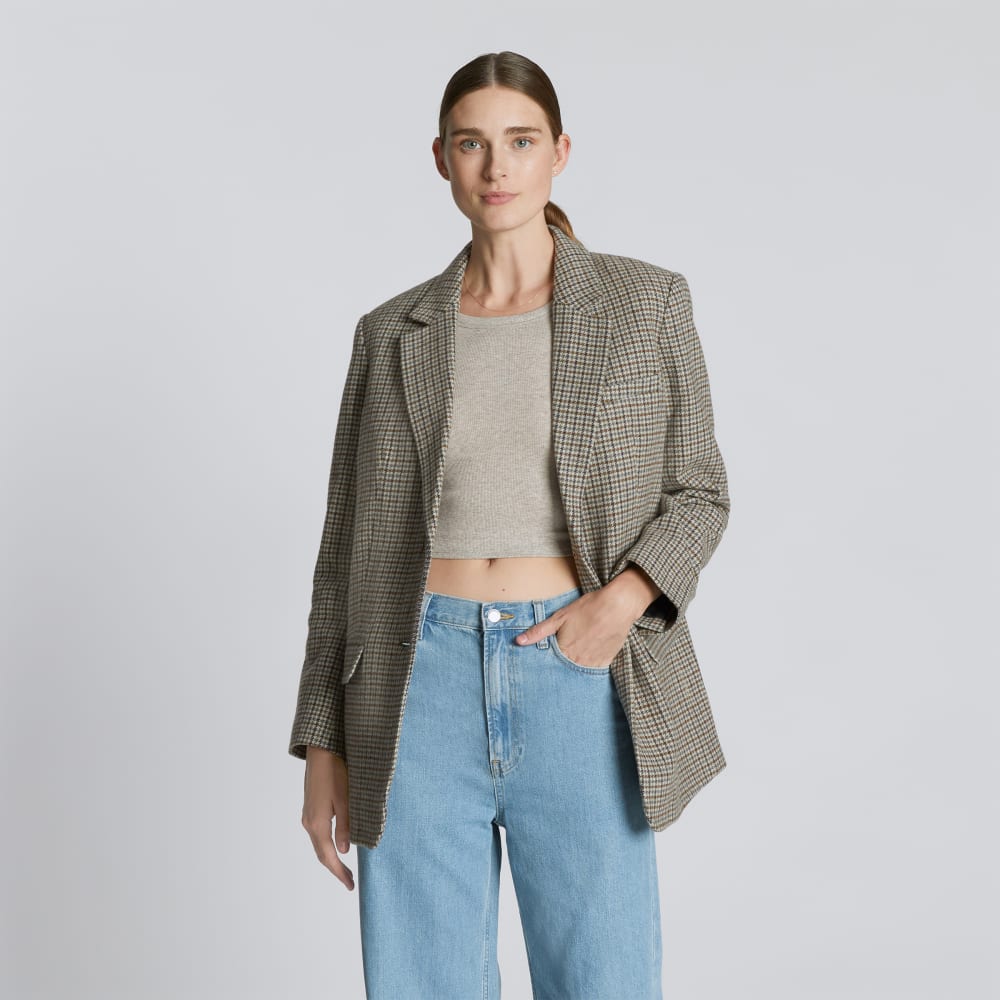 womens-wool-oversized-blazer-pewter-houndstooth | primary