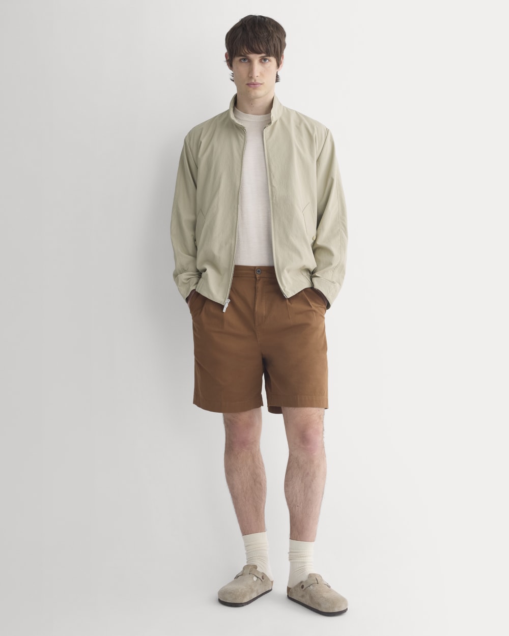 mens-pleated-easy-short-toffee | primary