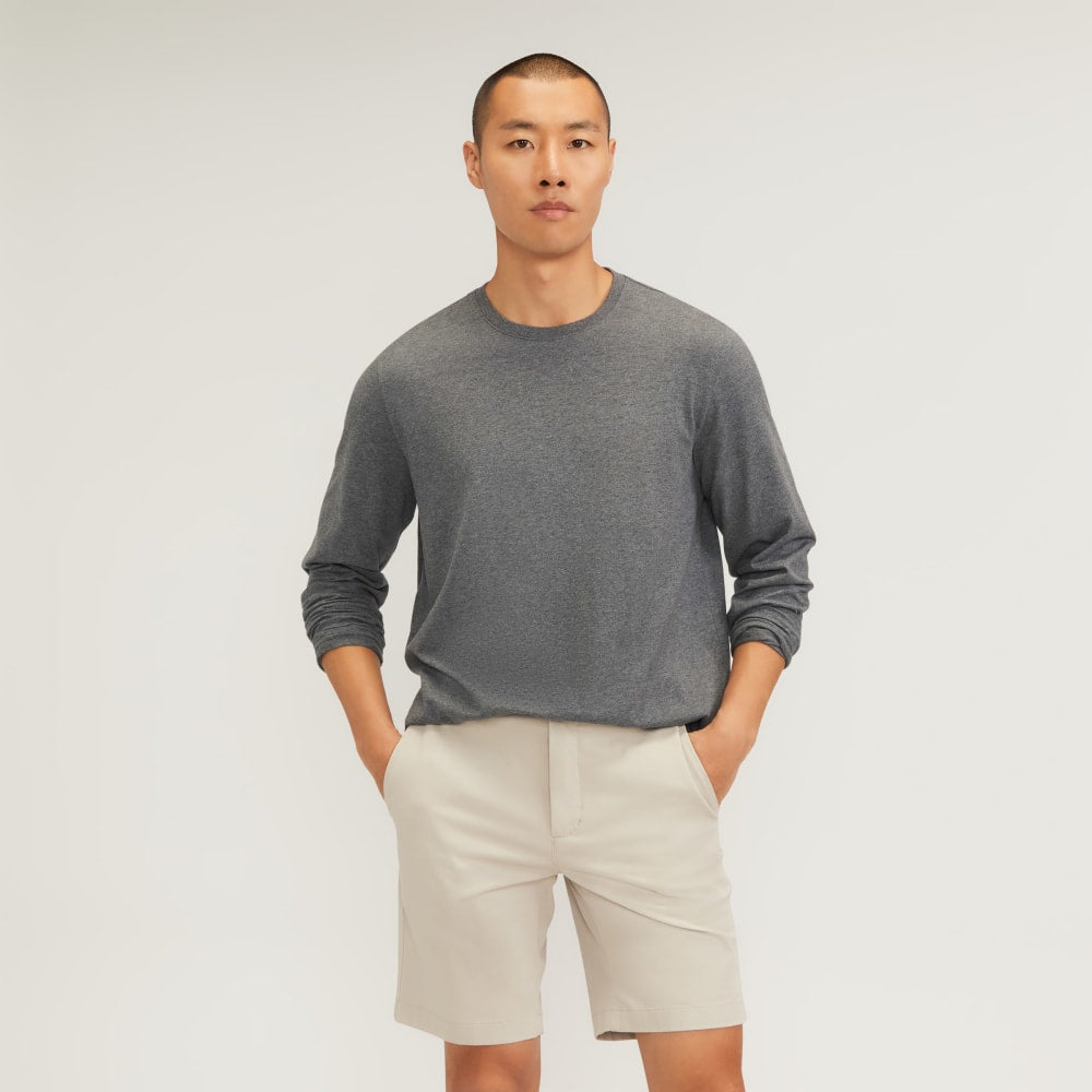 mens-essential-organic-ls-tee-uniform-heathered-charcoal | primary