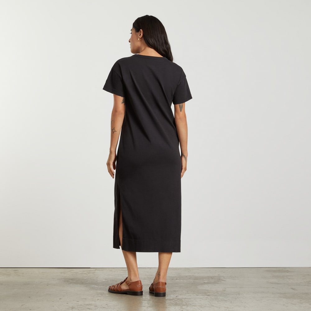 The Organic Weekend Maxi Dress | Black Everlane The Organic Weekend Maxi Dress | Black Everlane