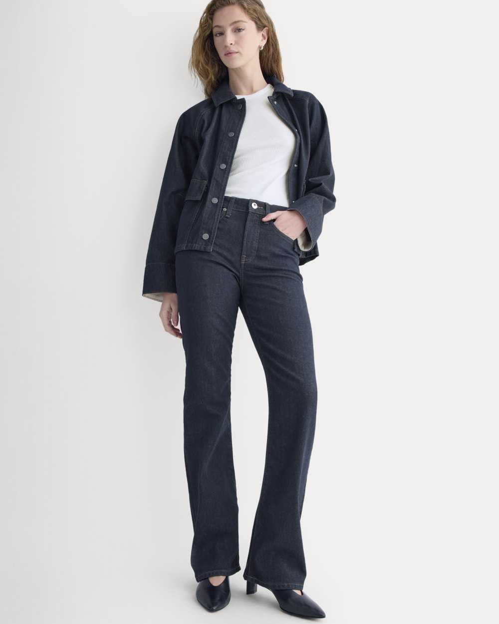 High-Rise Slim Bootcut Jean
