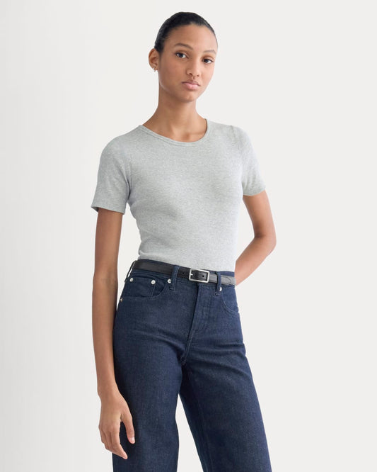 womens-supima-micro-rib-ss-crew-classic-heather-grey | primary