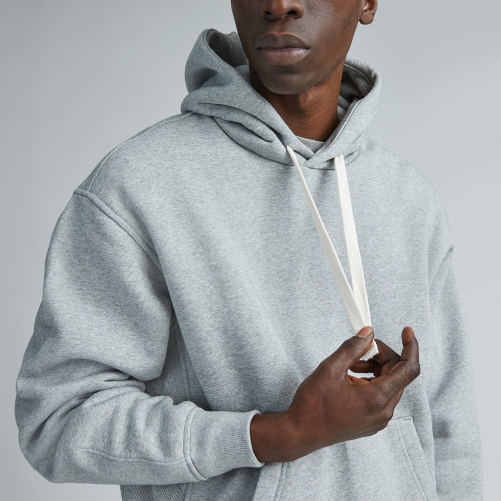 The ReTrack Hoodie | Heathered Grey – Everlane