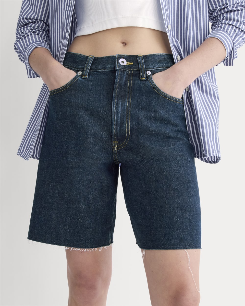 The OG Baggy Jean Short | Dark Indigo – Everlane