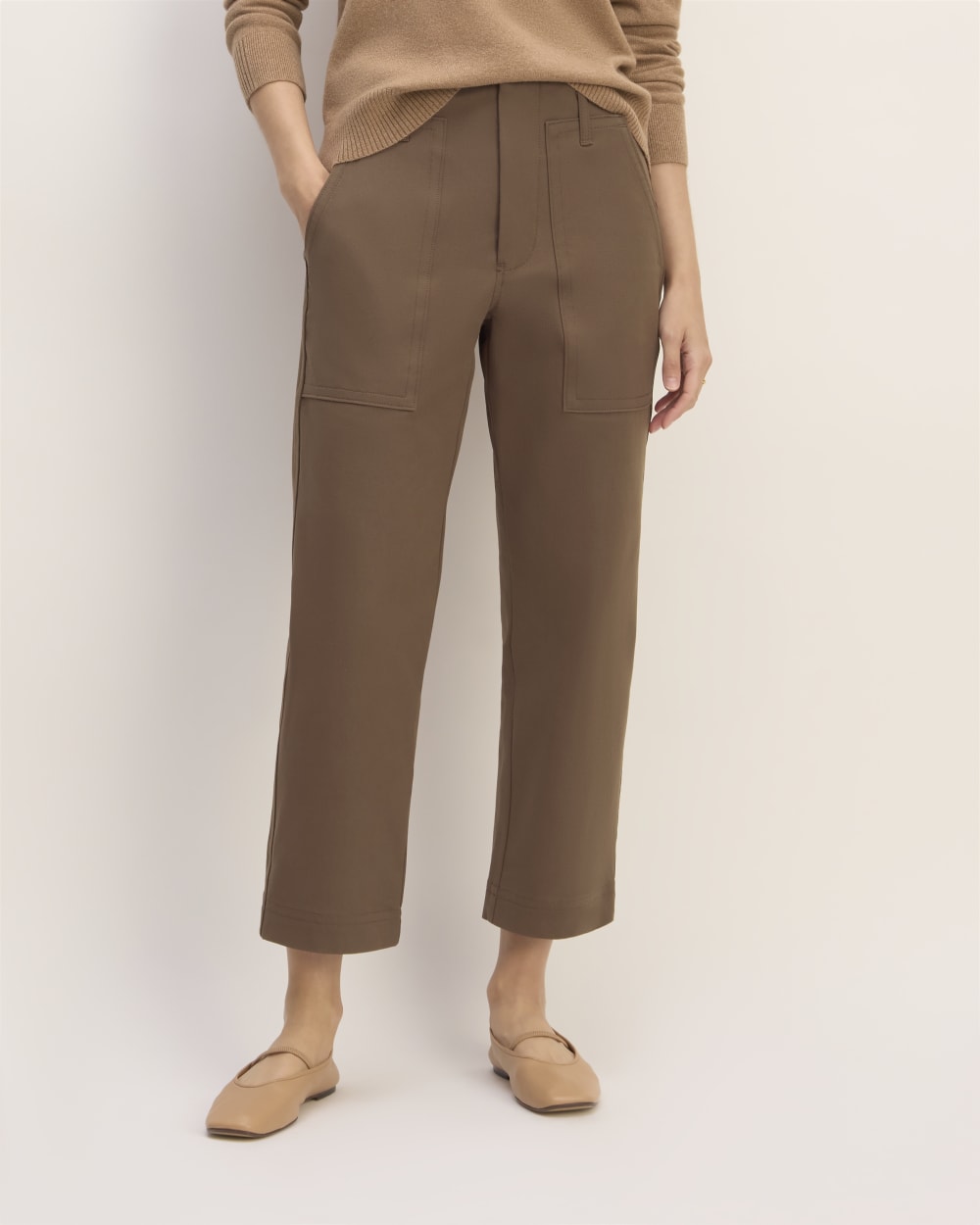 The Bi-Stretch Utility Pant | Cocoa – Everlane