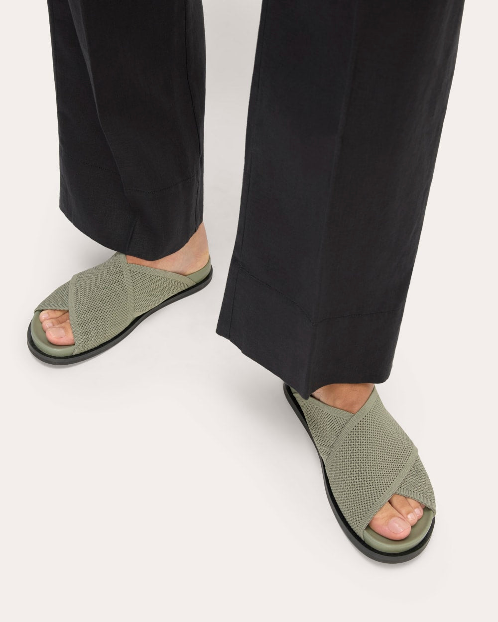 womens-reknit-crossover-slide-seagrass | alt