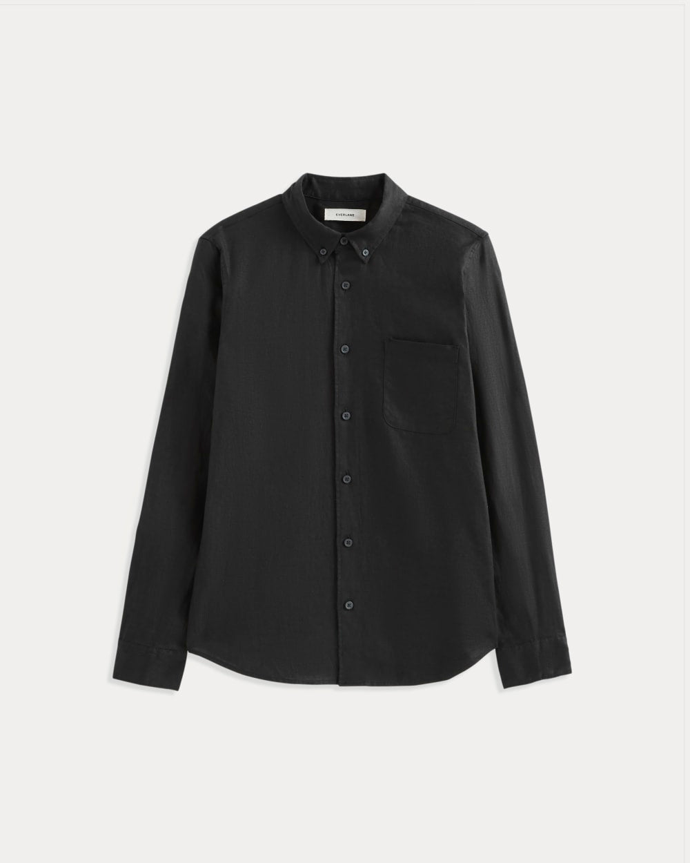 The Classic Shirt in Linen | Black – Everlane
