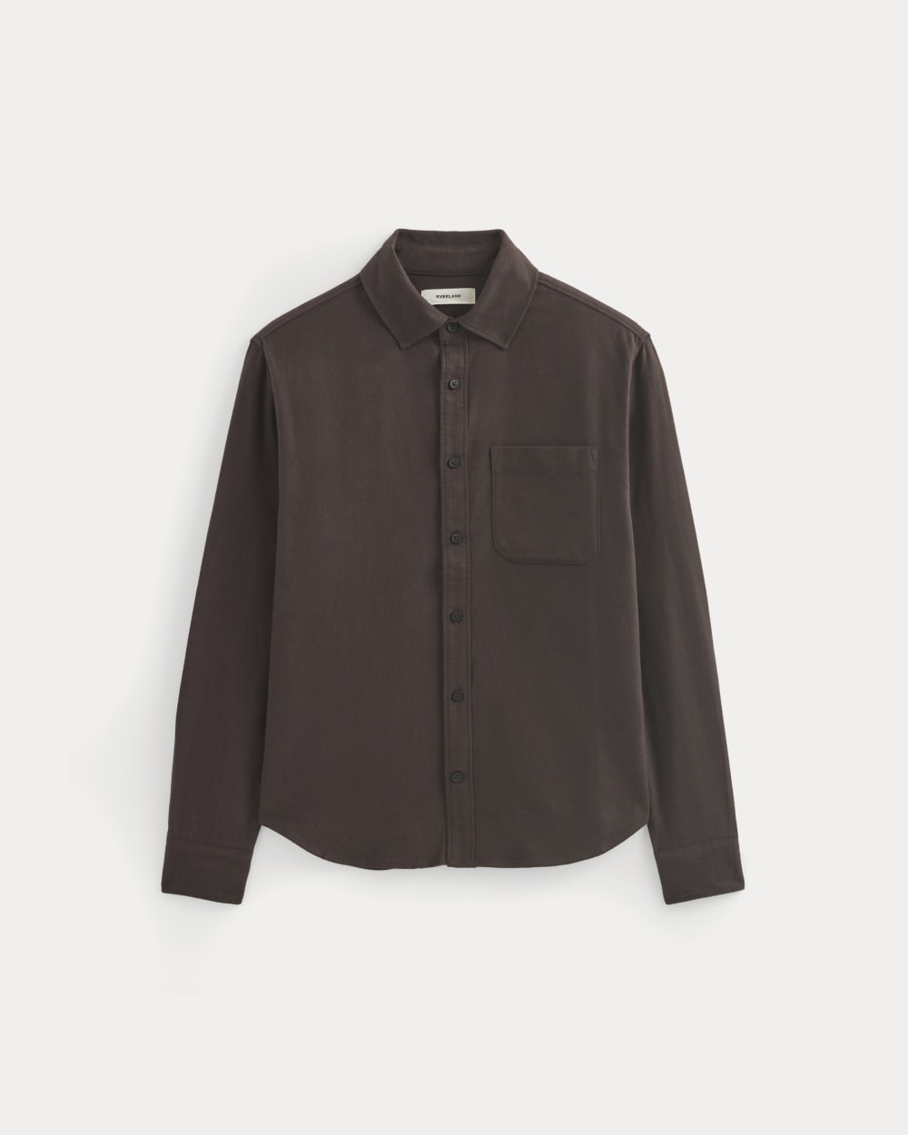 Brushed Flannel Shirt | Dark Chocolate – Everlane