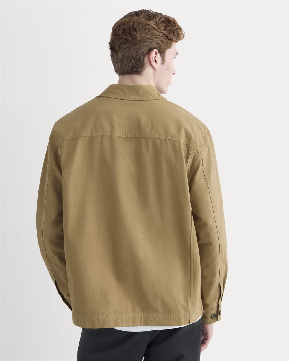 Utility Shirt Jacket | Aged Brass – Everlane