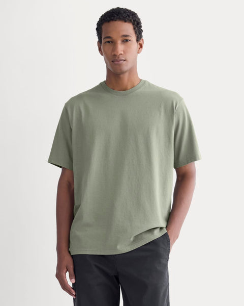 Relaxed Midweight Tee | Agave Green – Everlane
