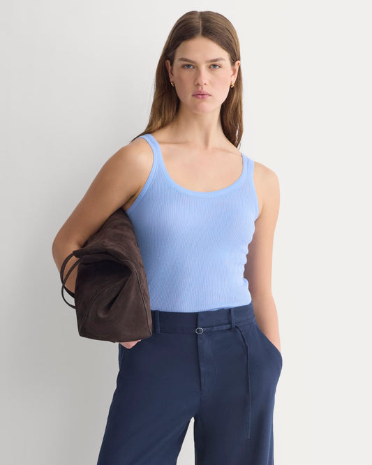 womens-light-ribbed-cami-in-soft-merino-open-air-blue | primary