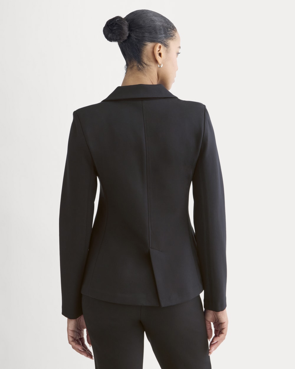 Ponte Sculpted Blazer | Black – Everlane