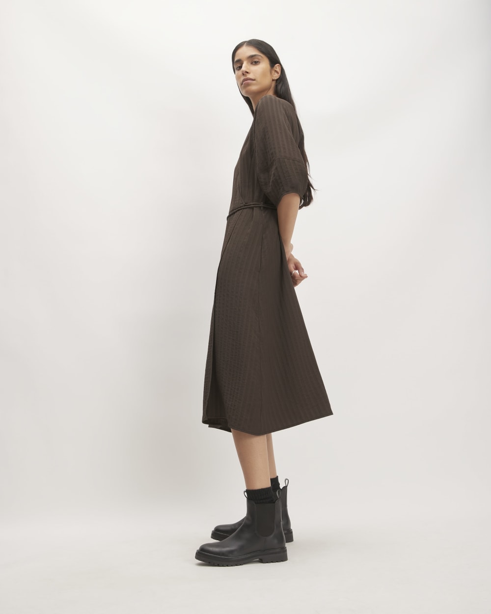 womens-city-stripe-wrap-dress-earth-brown