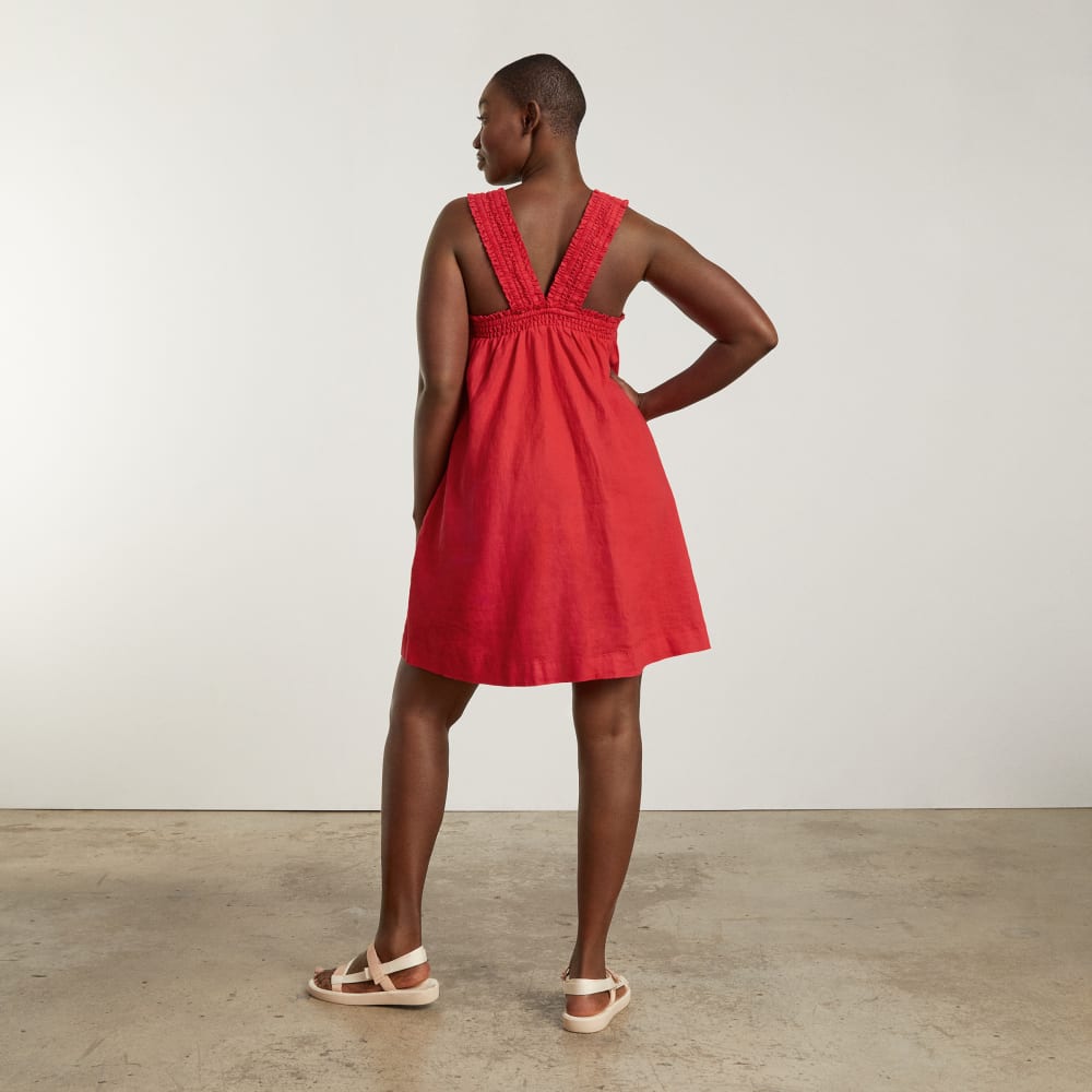 womens-smocked-linen-dress-goji-berry
