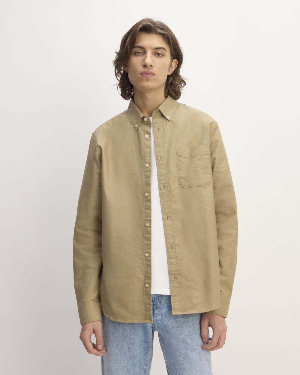 mens-organic-oxford-shirt-tall-cornstalk | primary