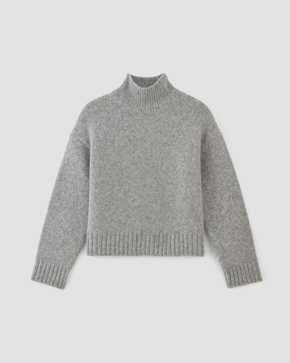 womens-cloud-oversized-turtleneck-heather-grey | alt