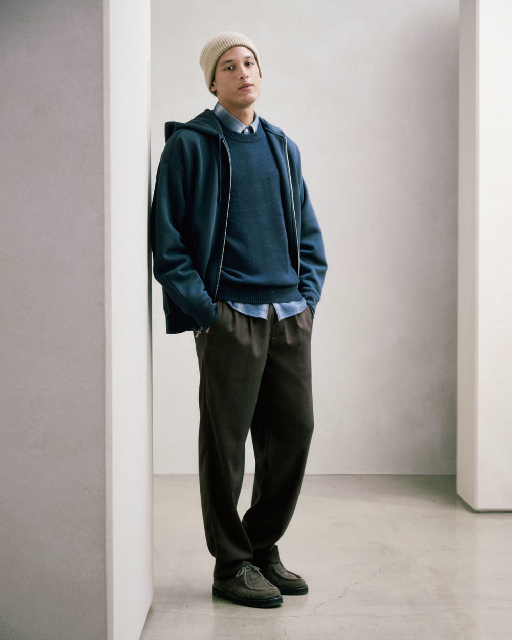 Pleated Trouser in Tailor Twill | Black – Everlane