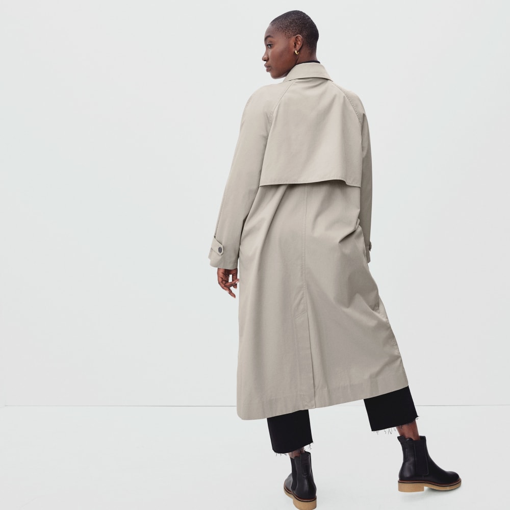 The Long Mac Coat | Stone – Everlane