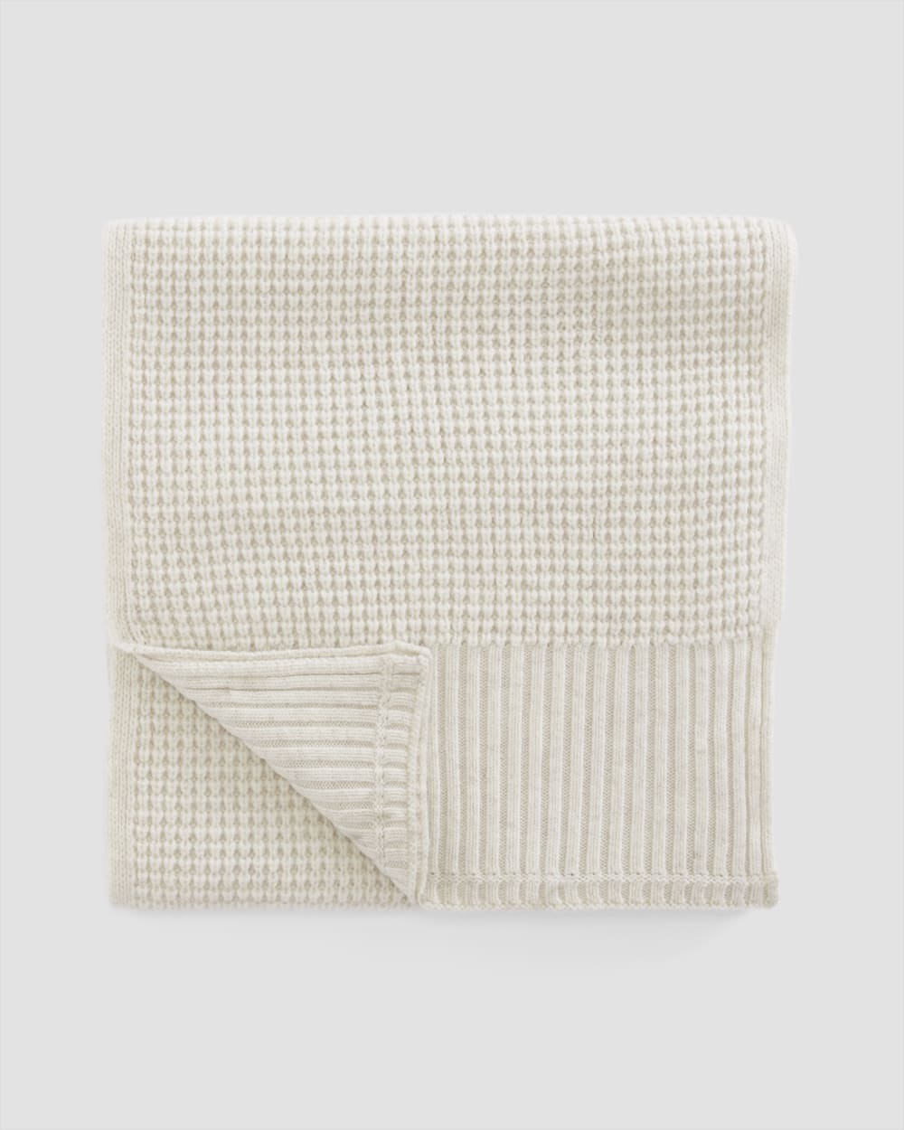 unisex-felted-merino-waffle-knit-scarf-hthr-oat | alt