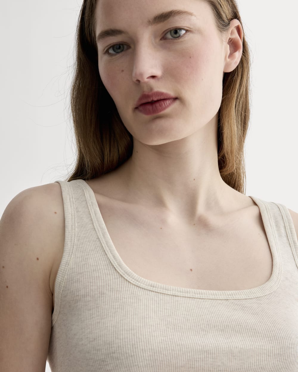 womens-luxe-rib-square-neck-tank-heathered-oat | alt