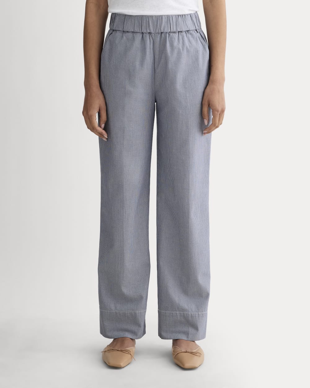 The Easy Pant | Dark Denim Pinstripe – Everlane