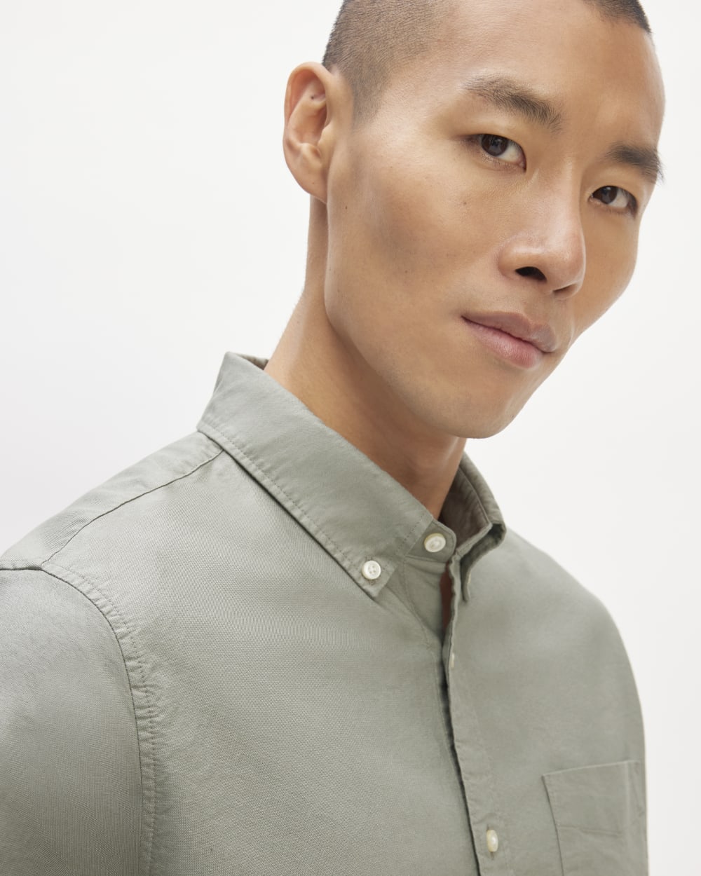 The Classic Oxford Shirt | Sage Green | Tall – Everlane
