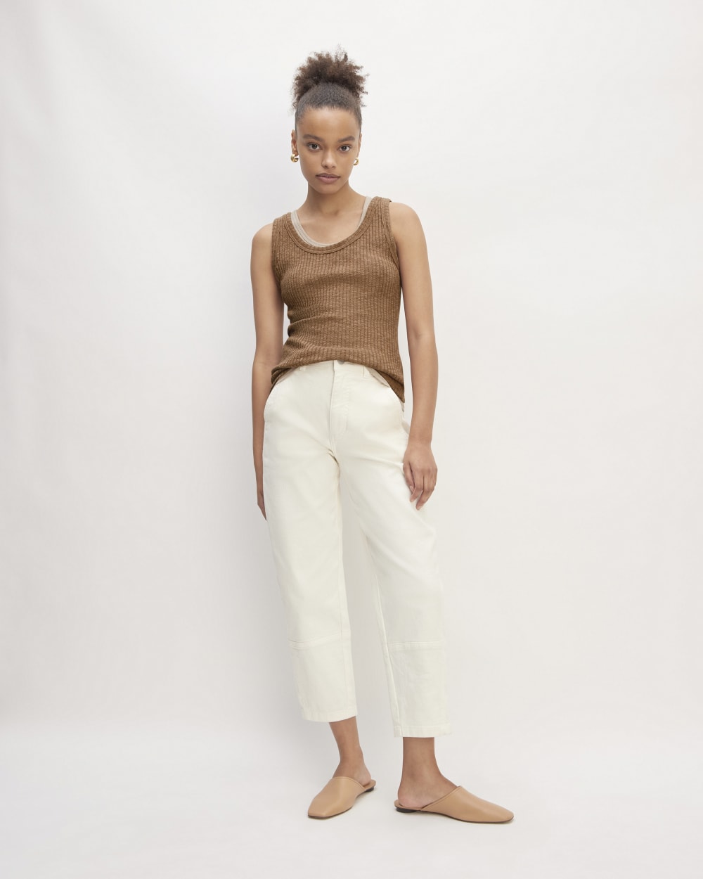 The Cozy Rib Tank | Carob Brown – Everlane