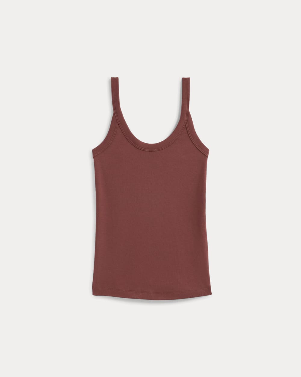 womens-soft-stretch-u-neck-tank-henna-red | alt