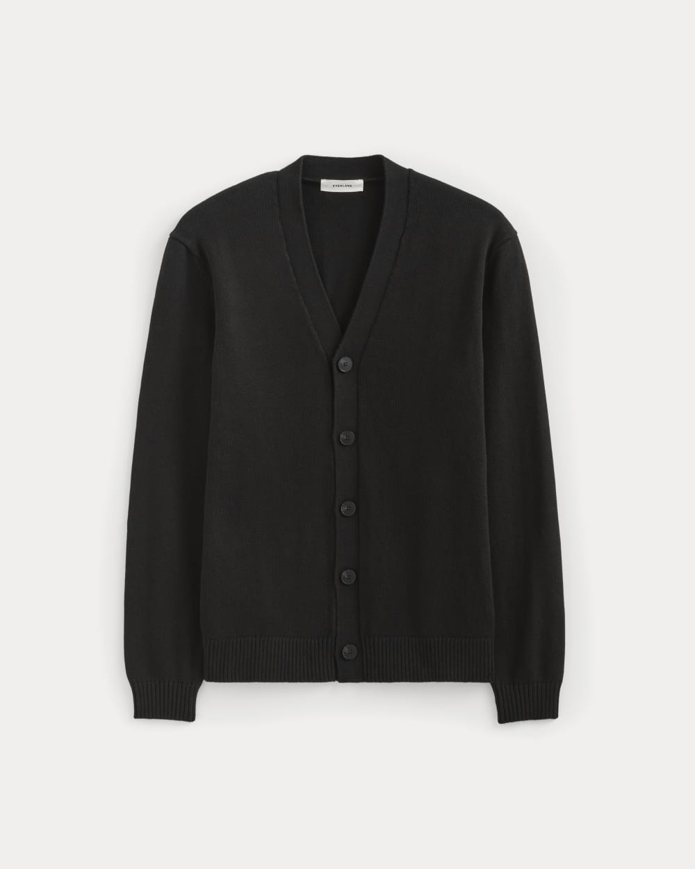 The Classic Cardigan in Everyday Cotton | Black – Everlane