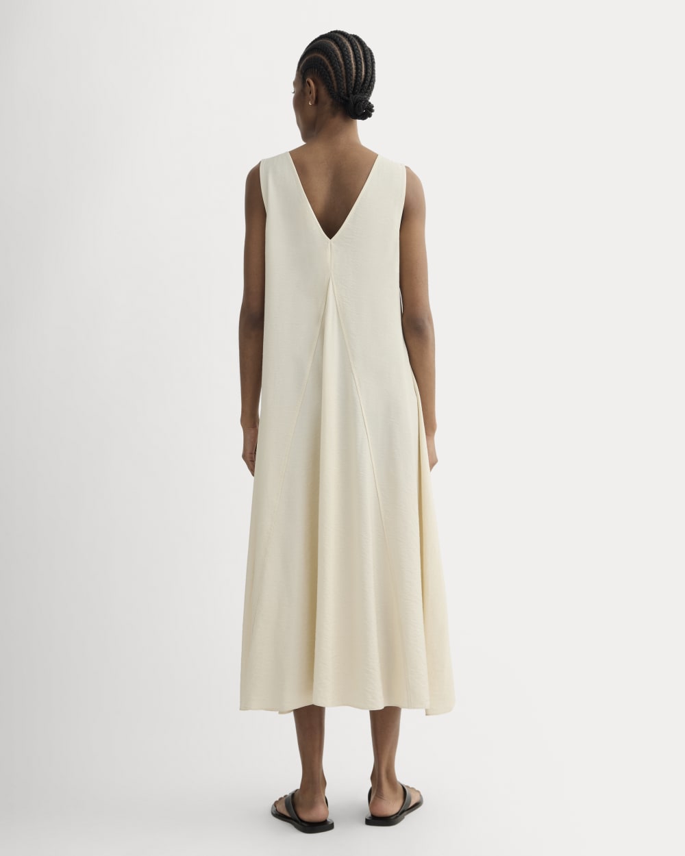 The V-Neck Dress in SoftLuxe