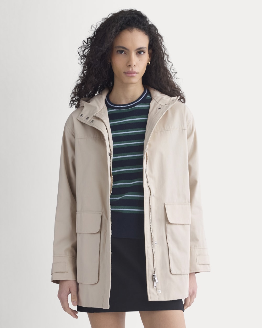 Hooded Field Jacket | Peyote – Everlane Hooded Field Jacket | Peyote – Everlane