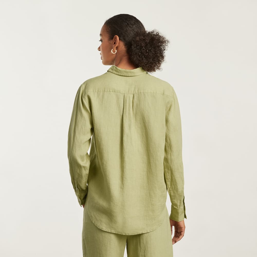 womens-relaxed-linen-shirt-leek