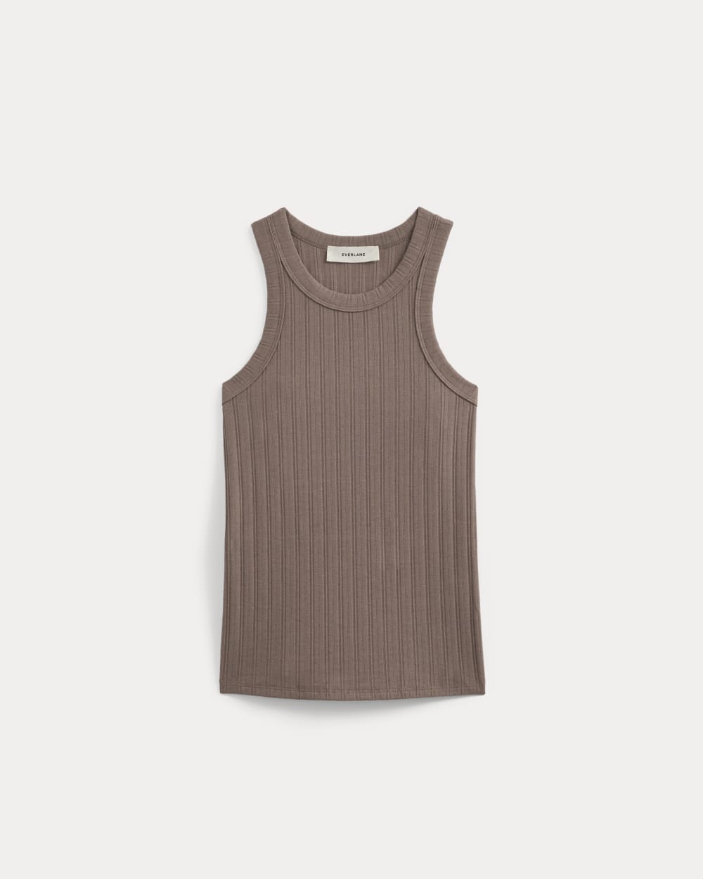 womens-racerback-tank-in-pointelle-heathered-chocolate-chip | alt