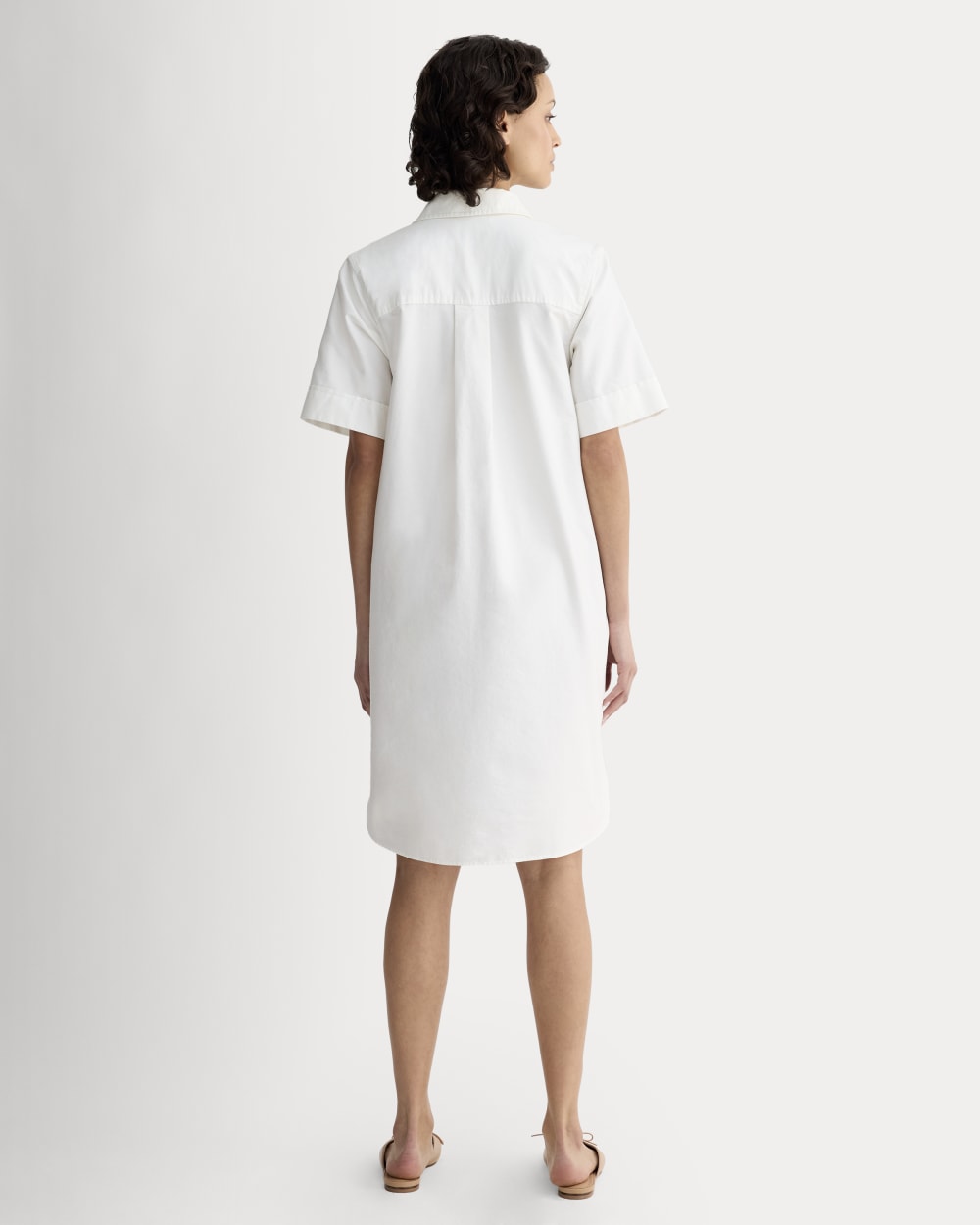 The Oxford Short-Sleeve Shirt Dress | White Everlane The Oxford Short-Sleeve Shirt Dress | White Everlane