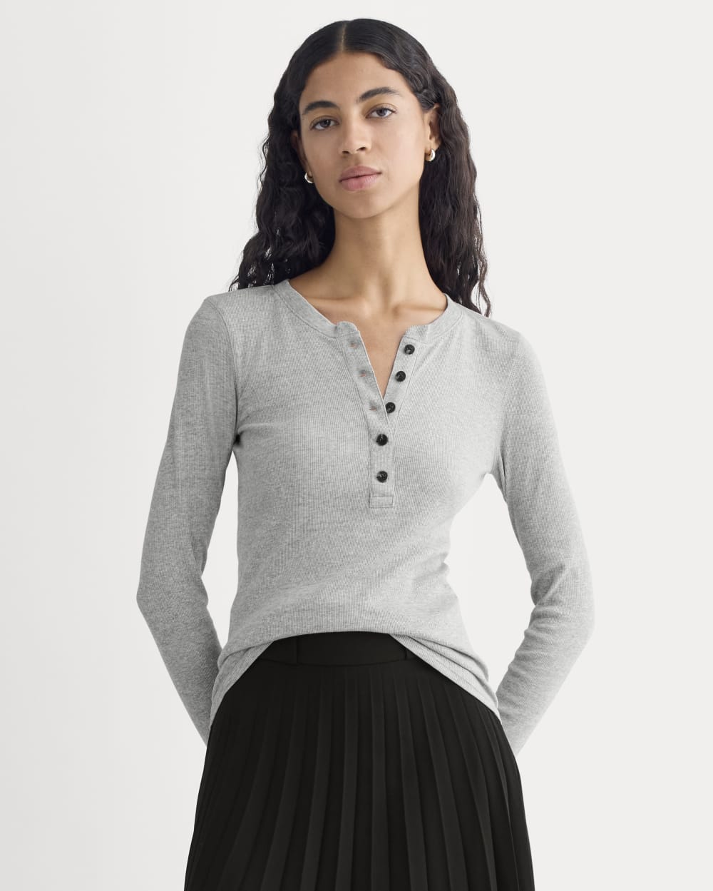 The Luxe Rib Henley
