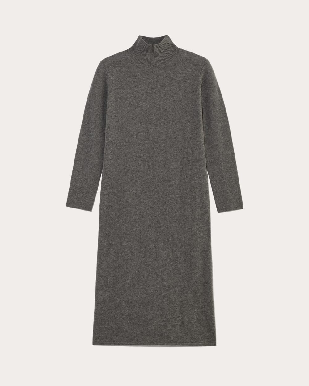 The Turtleneck Sweater Dress in Cashmere | Heather Charcoal Everlane The Turtleneck Sweater Dress in Cashmere | Heather Charcoal Everlane