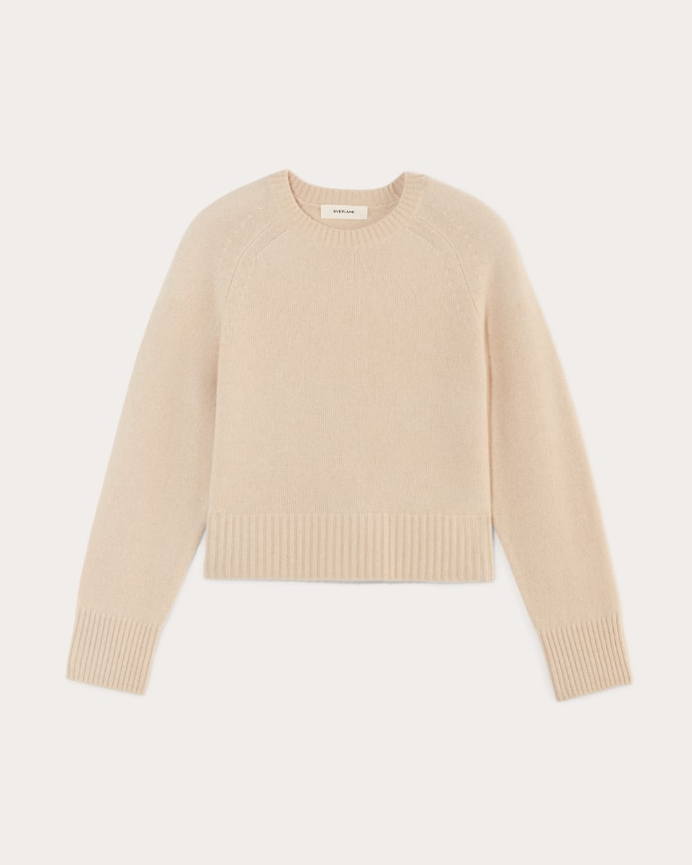 womens-cashmere-boxy-crew-sweater-cream-cream | alt