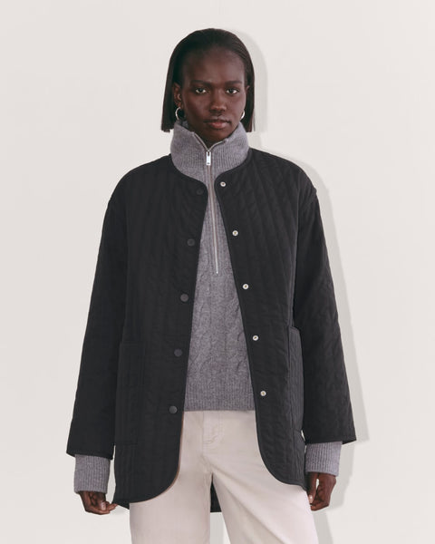 quilting liner real suède jacket/black Vintage Quilted Suede Racer Jacket | Wilsons Leather