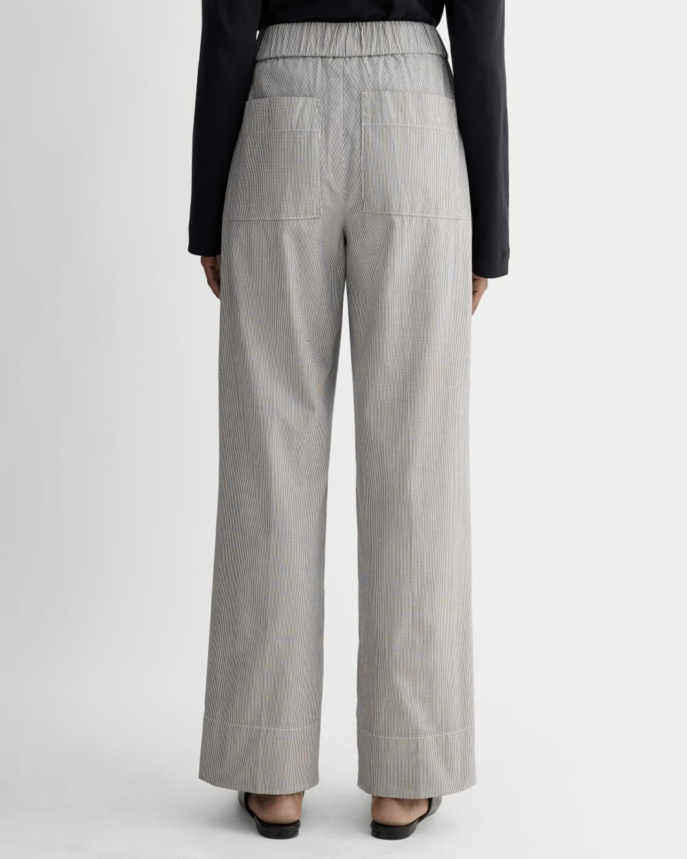 The Easy Pant | Canvas Tan / Navy – Everlane