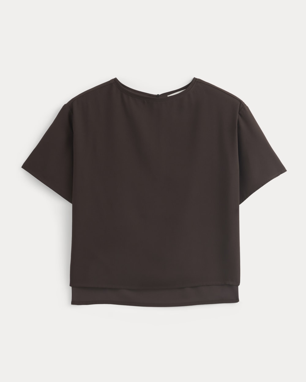 womens-drapey-crepe-top-dark-choccolate | alt