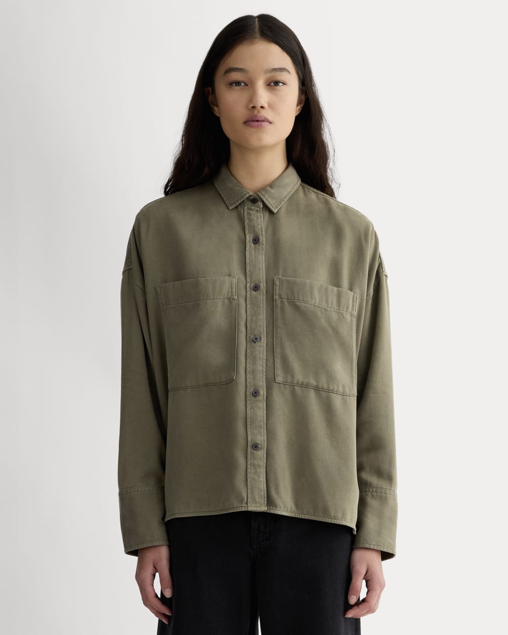 The Boxy Overshirt in Buttersoft