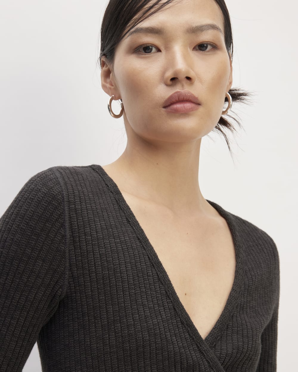 womens-rib-knit-wrap-top-black