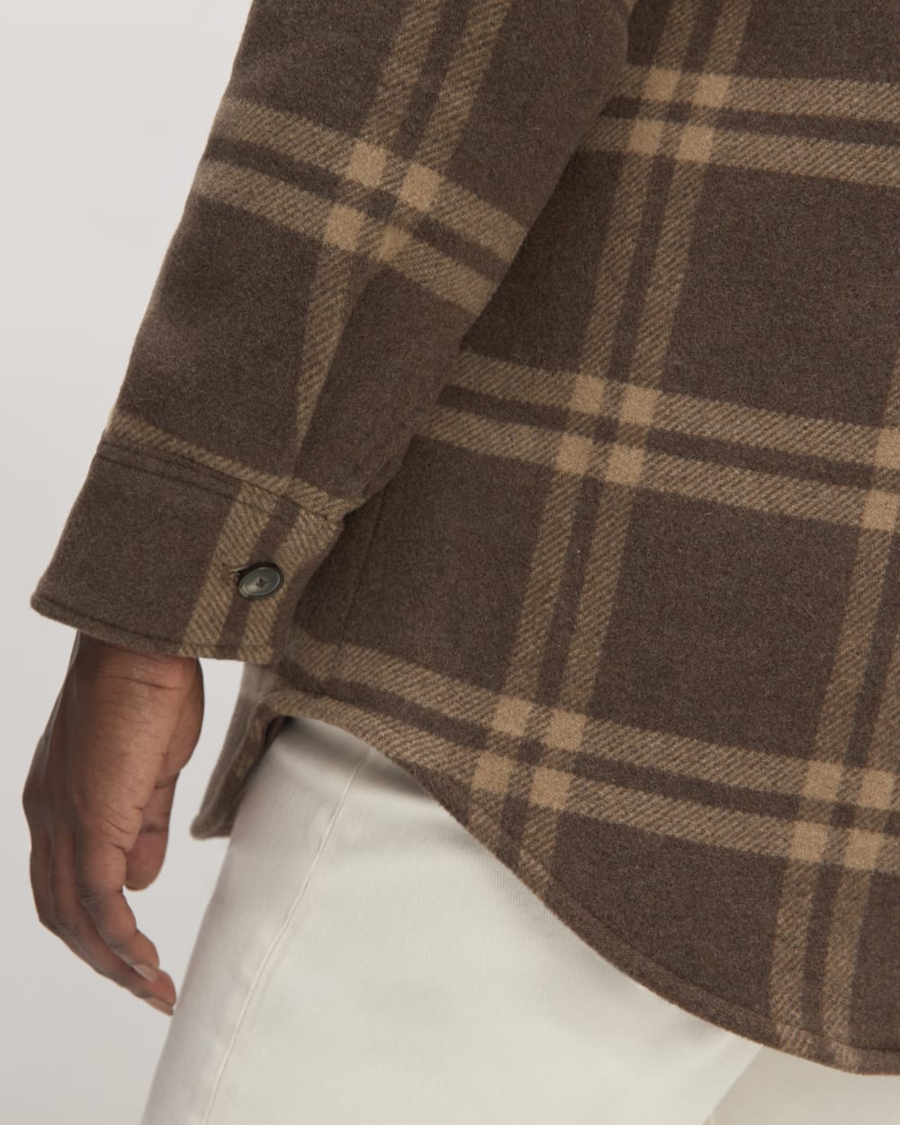The Italian ReWool® Oversized Shirt Jacket | Brown / Camel – Everlane