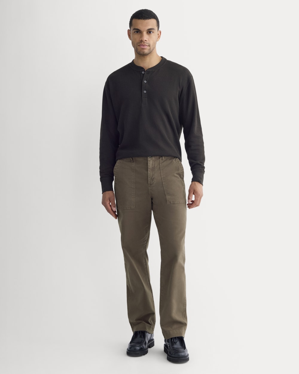 mens-thermal-cozy-waffle-henley-black