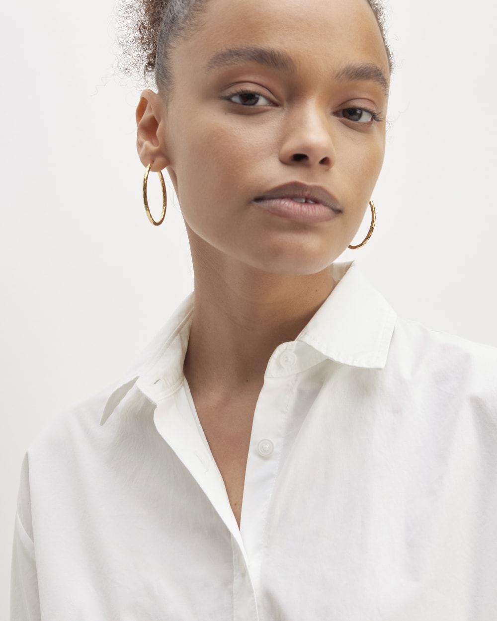 The Supima Cotton Midi Shirt Dress | White Everlane The Supima Cotton Midi Shirt Dress | White Everlane