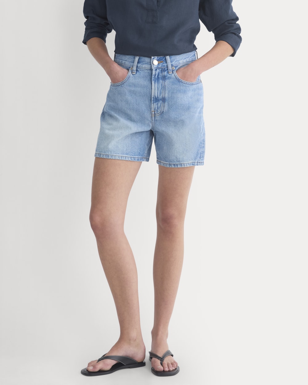 womens-way-high-a-line-denim-short-light-indigo | alt
