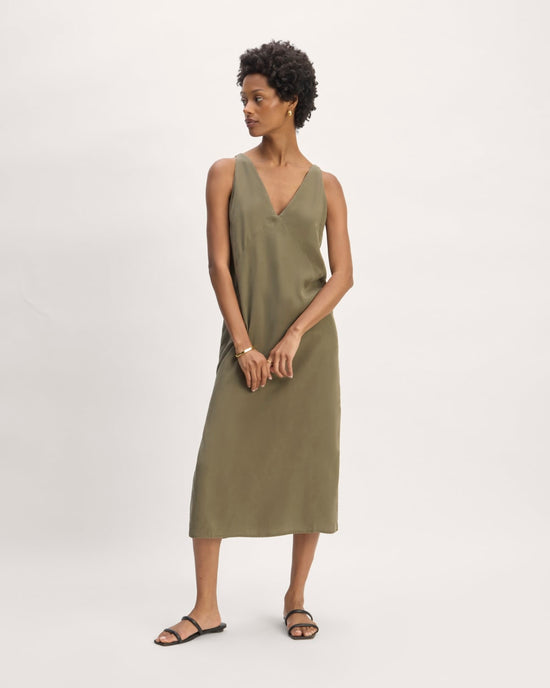 Women Tencel Slip Top
