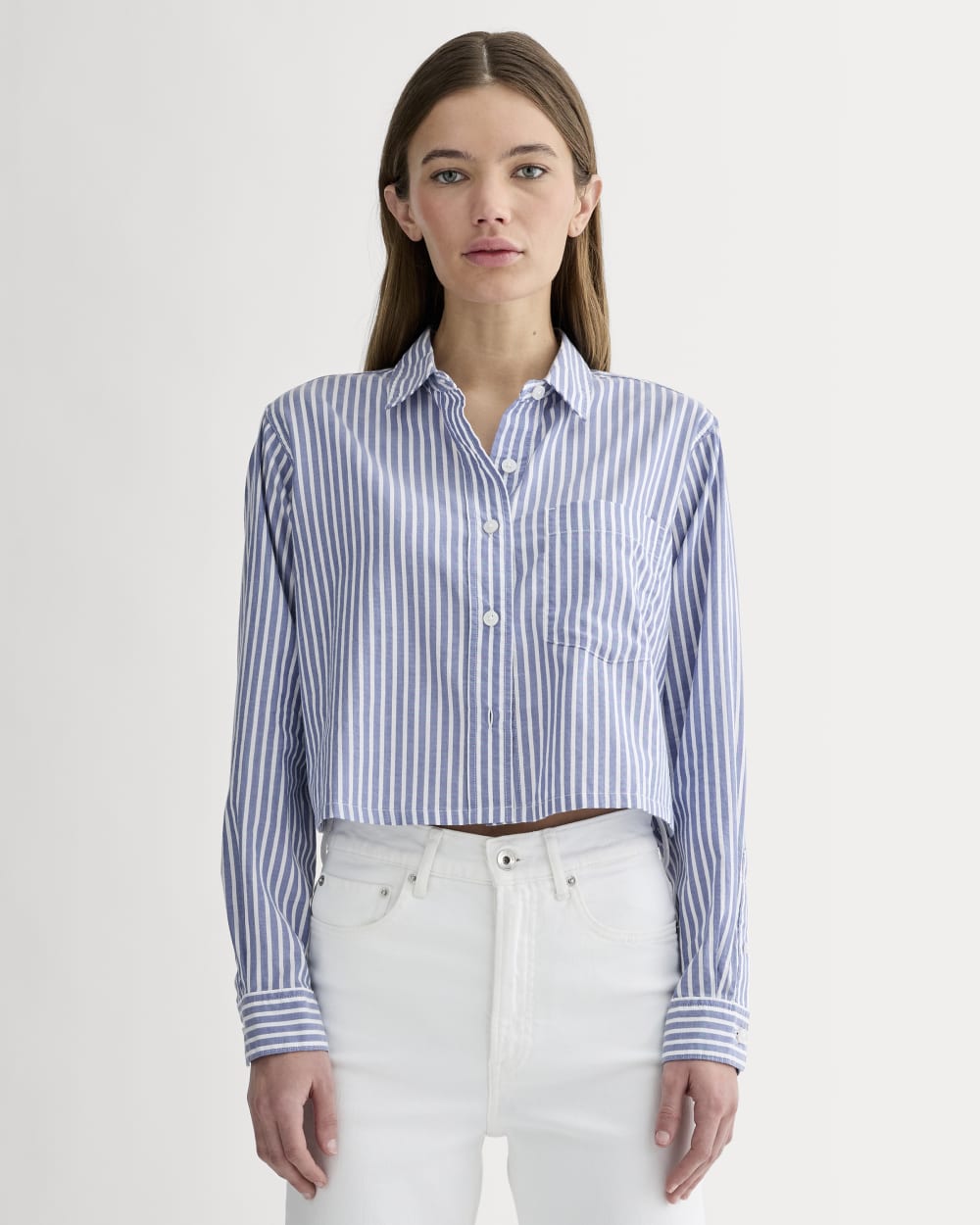 The Way-Short Shirt in Silky Cotton