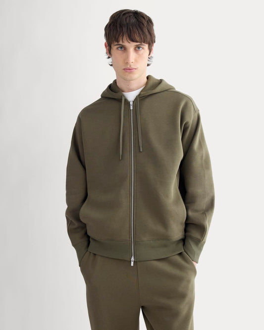 mens-luxe-fleece-fullzip-hoodie-olive-night | primary